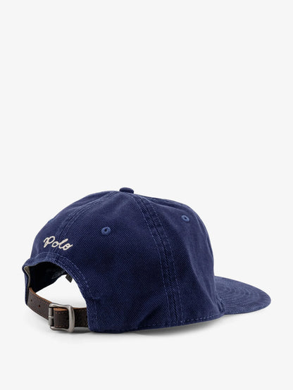 Polo Ralph Lauren Denim Hat With Logo On The Front