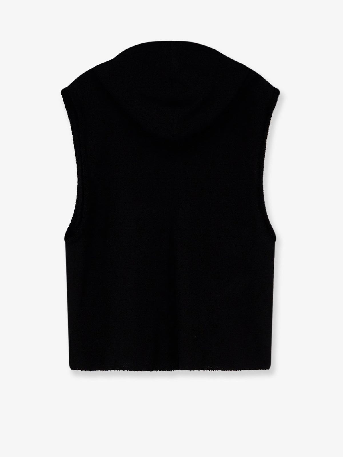 Rick Owens Sleeveless organic cotton sweatshirt - Black