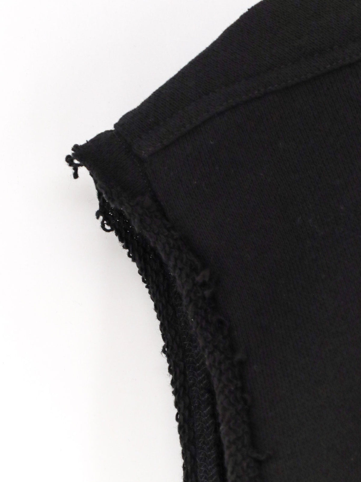 Rick Owens Sleeveless organic cotton sweatshirt - Black