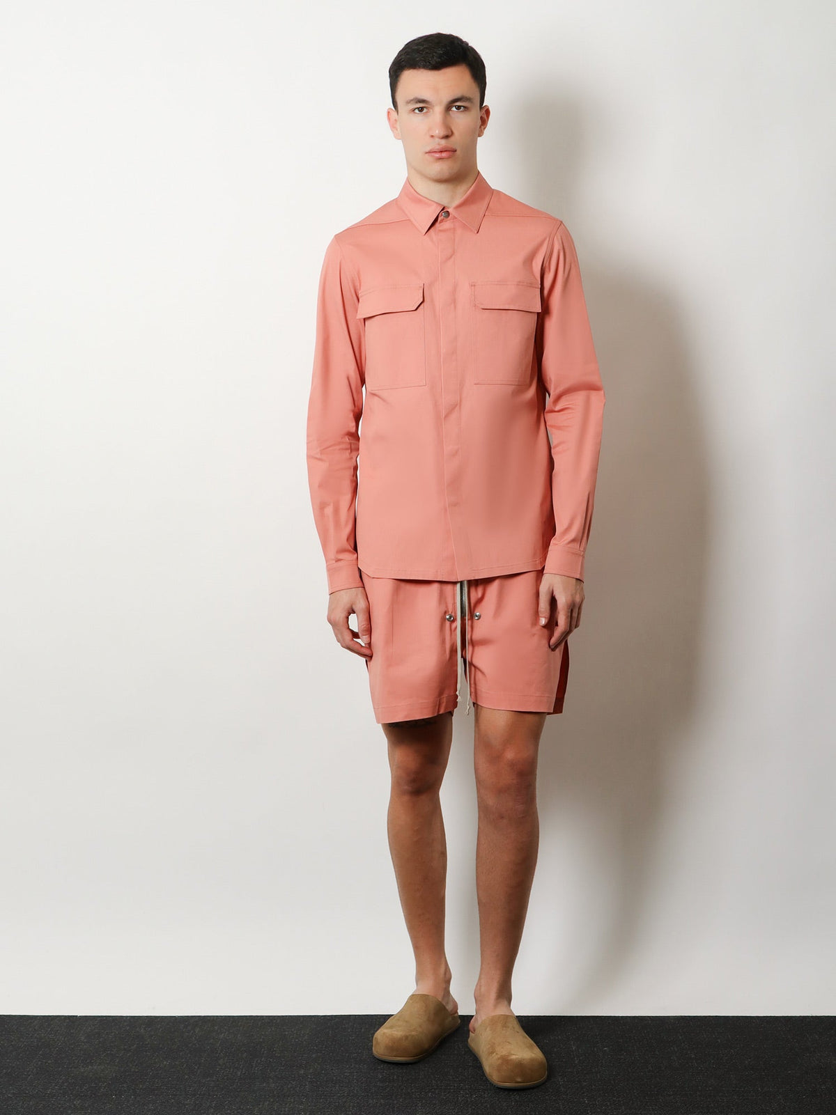 Rick Owens Organic cotton shirt - Coral
