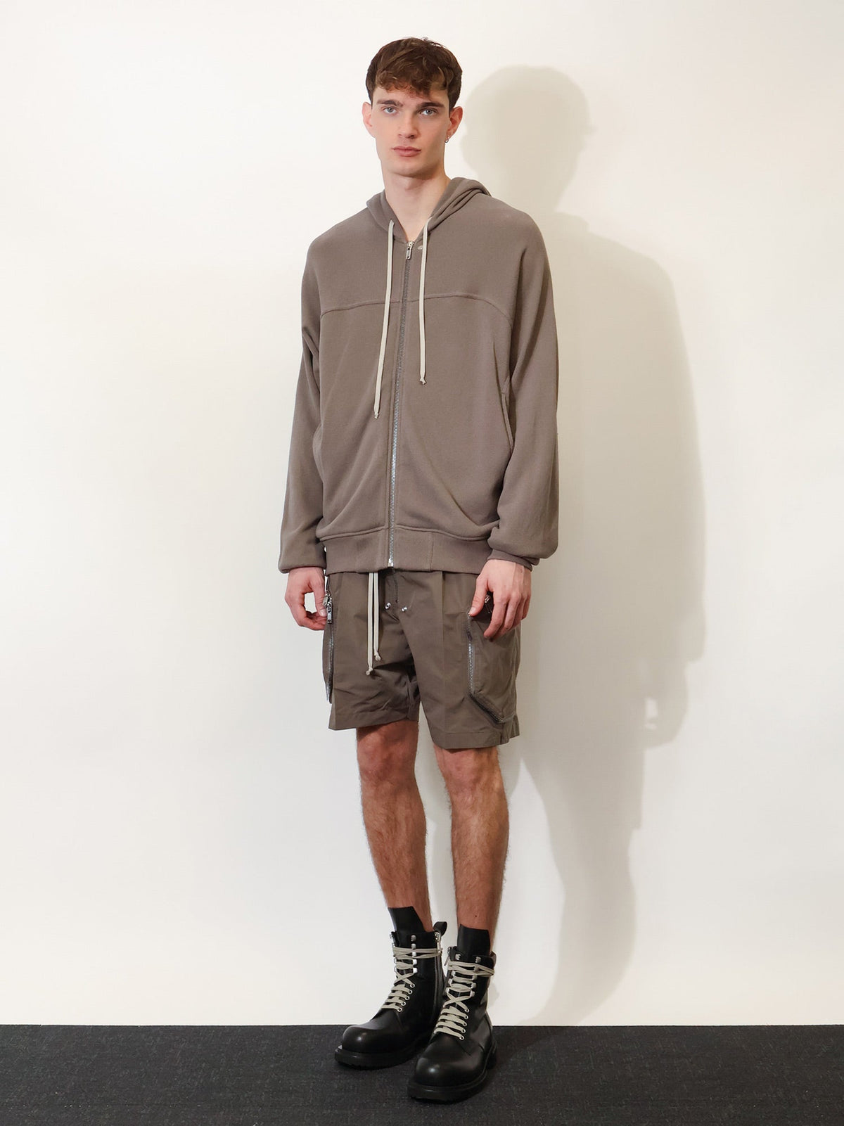 Rick Owens Organic cotton sweatshirt - Dust