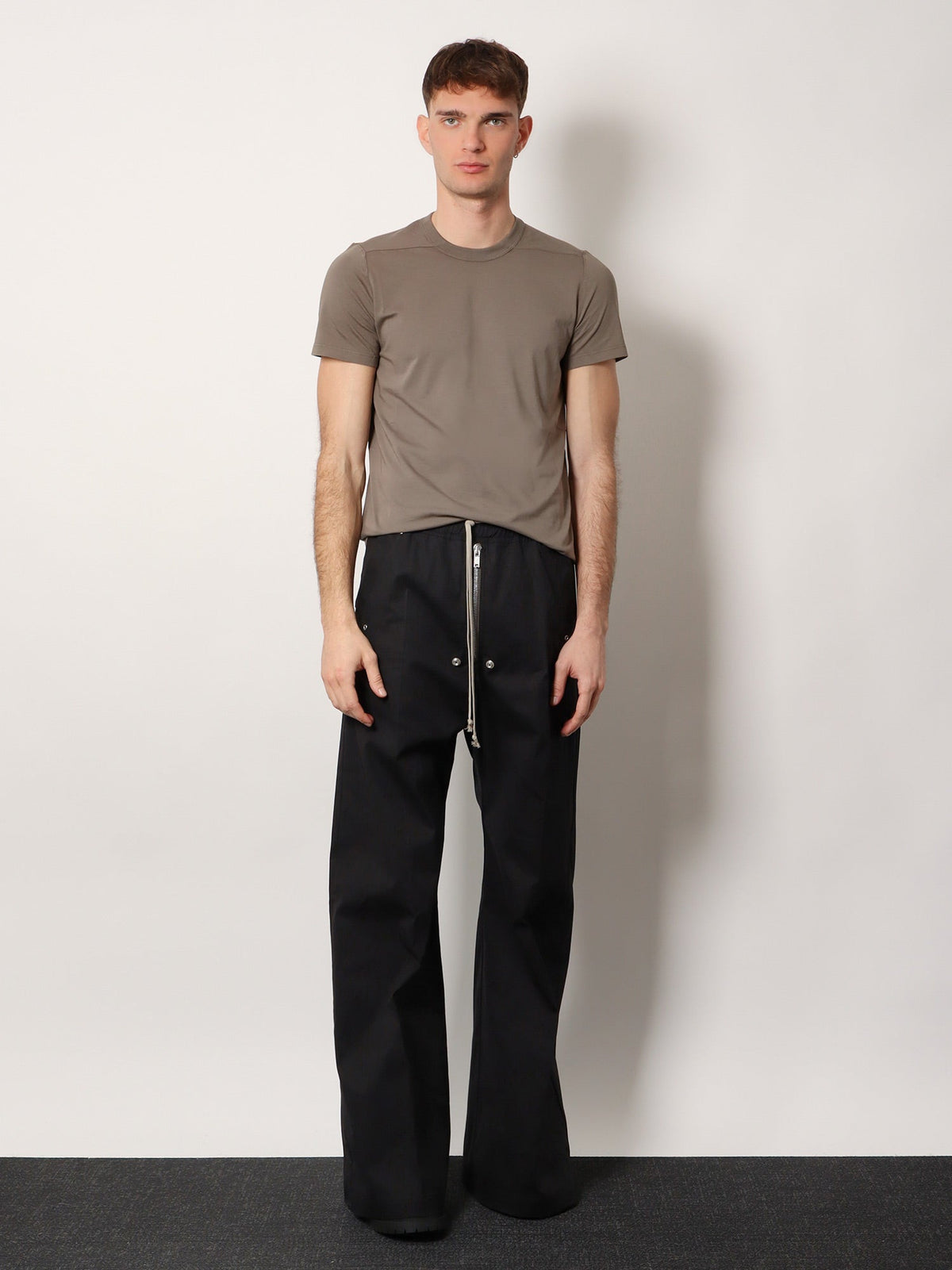 Rick Owens Cotton T-shirt - Dust