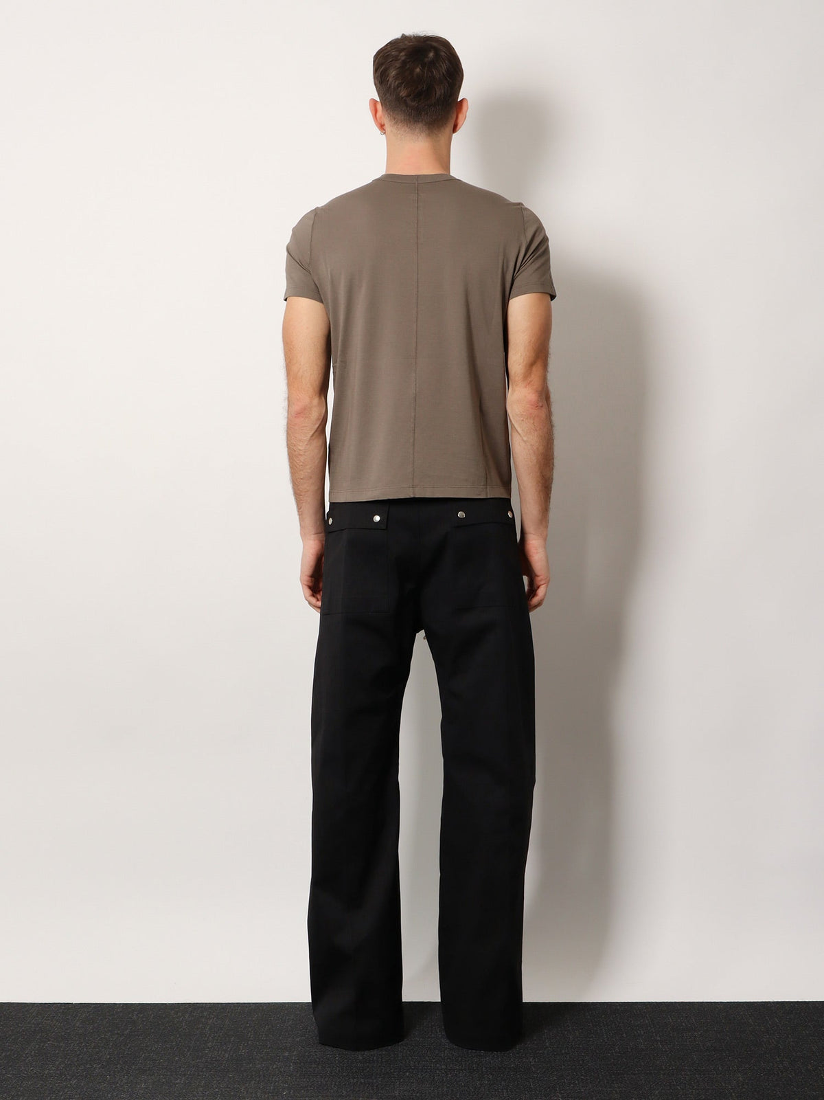 Rick Owens Cotton T-shirt - Dust