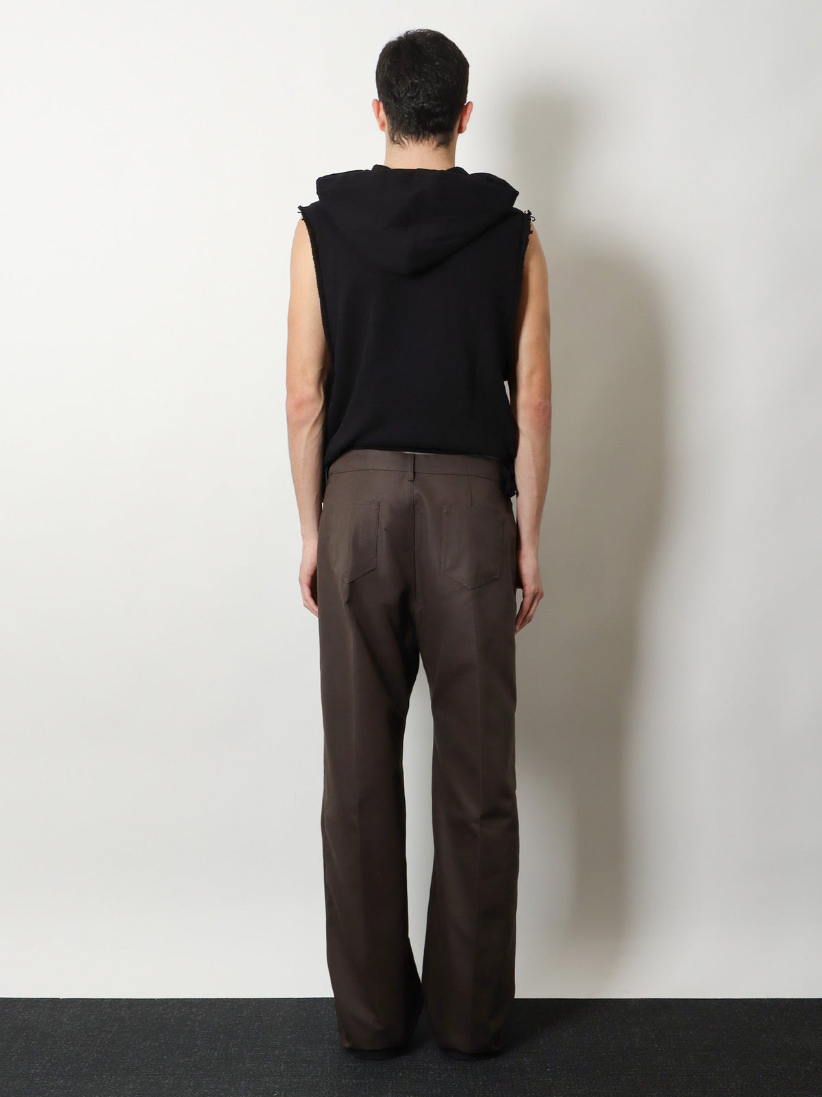Rick Owens Geth recycled material trousers - Durk Dust