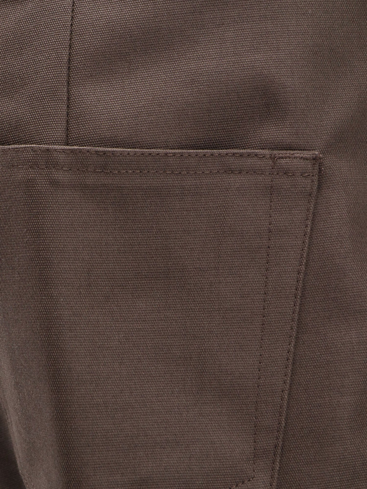 Rick Owens Geth recycled material trousers - Durk Dust