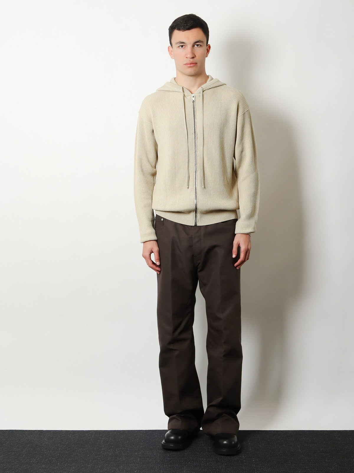 Rick Owens Virgin wool cardigan - Sand