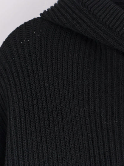 Rick Owens Virgin wool cardigan - Black