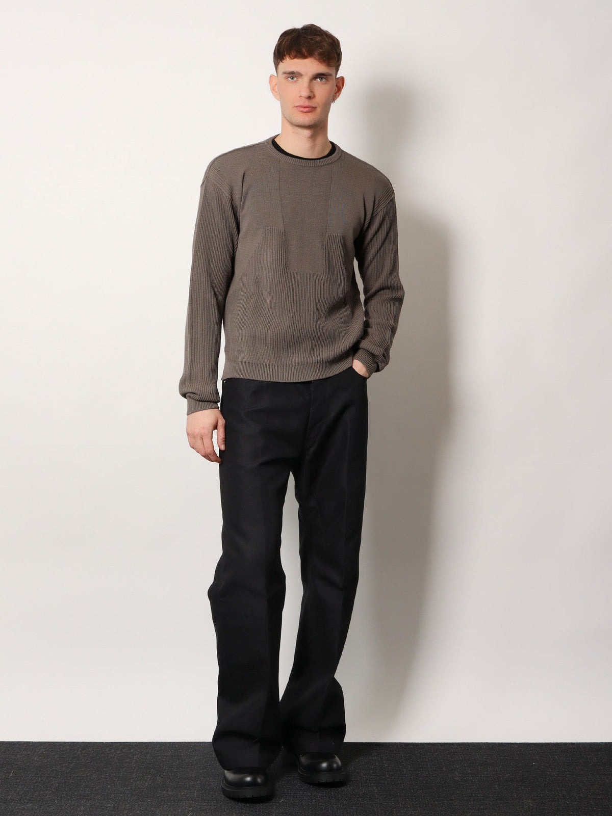 Rick Owens Virgin wool sweater - Dust