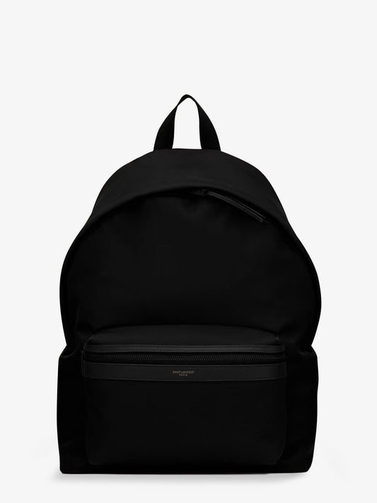 Saint Laurent Nylon And Leather City Backpack