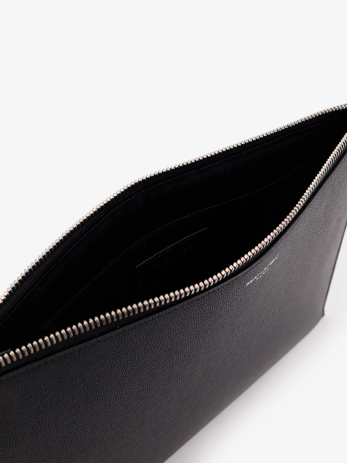 Saint Laurent Leather clutch - Nero