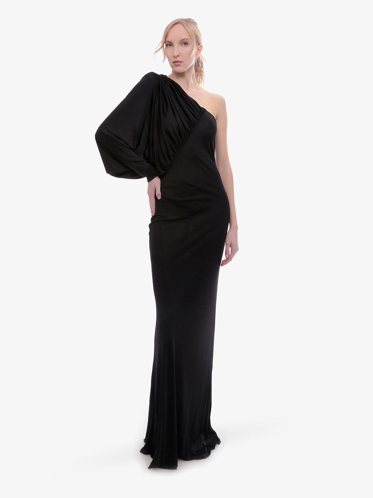 Saint Laurent Sustainable viscose dress - Nero