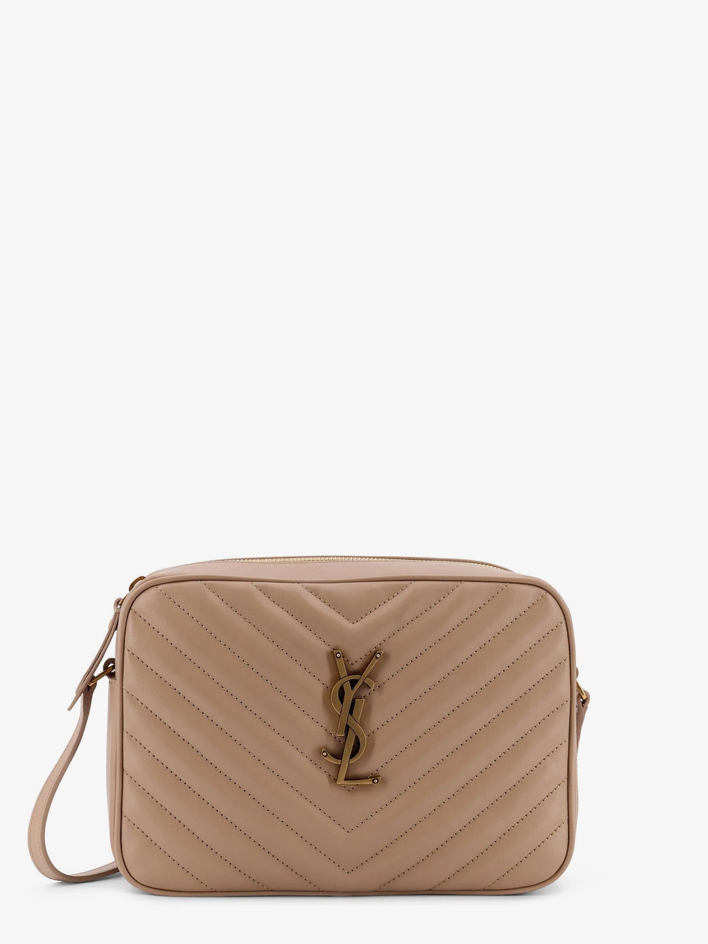 Saint Laurent Quilted Leather Camera Bag Shoulder Bag