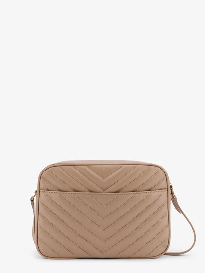 Saint Laurent Quilted Leather Camera Bag Shoulder Bag