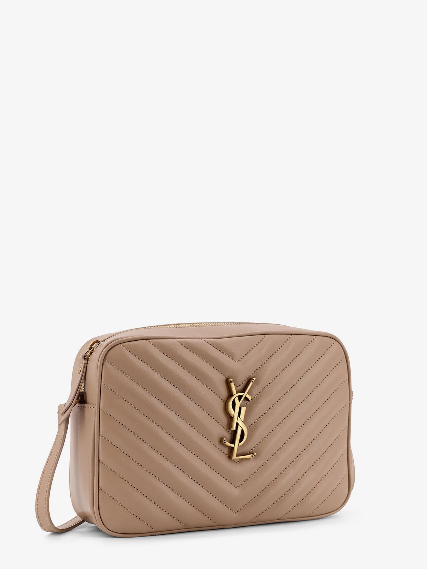 Saint Laurent Quilted Leather Camera Bag Shoulder Bag