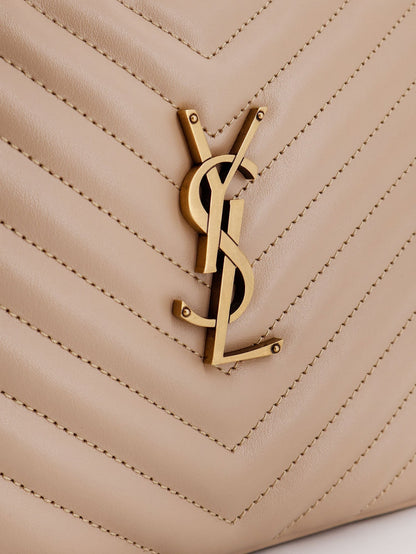 Saint Laurent Quilted Leather Camera Bag Shoulder Bag