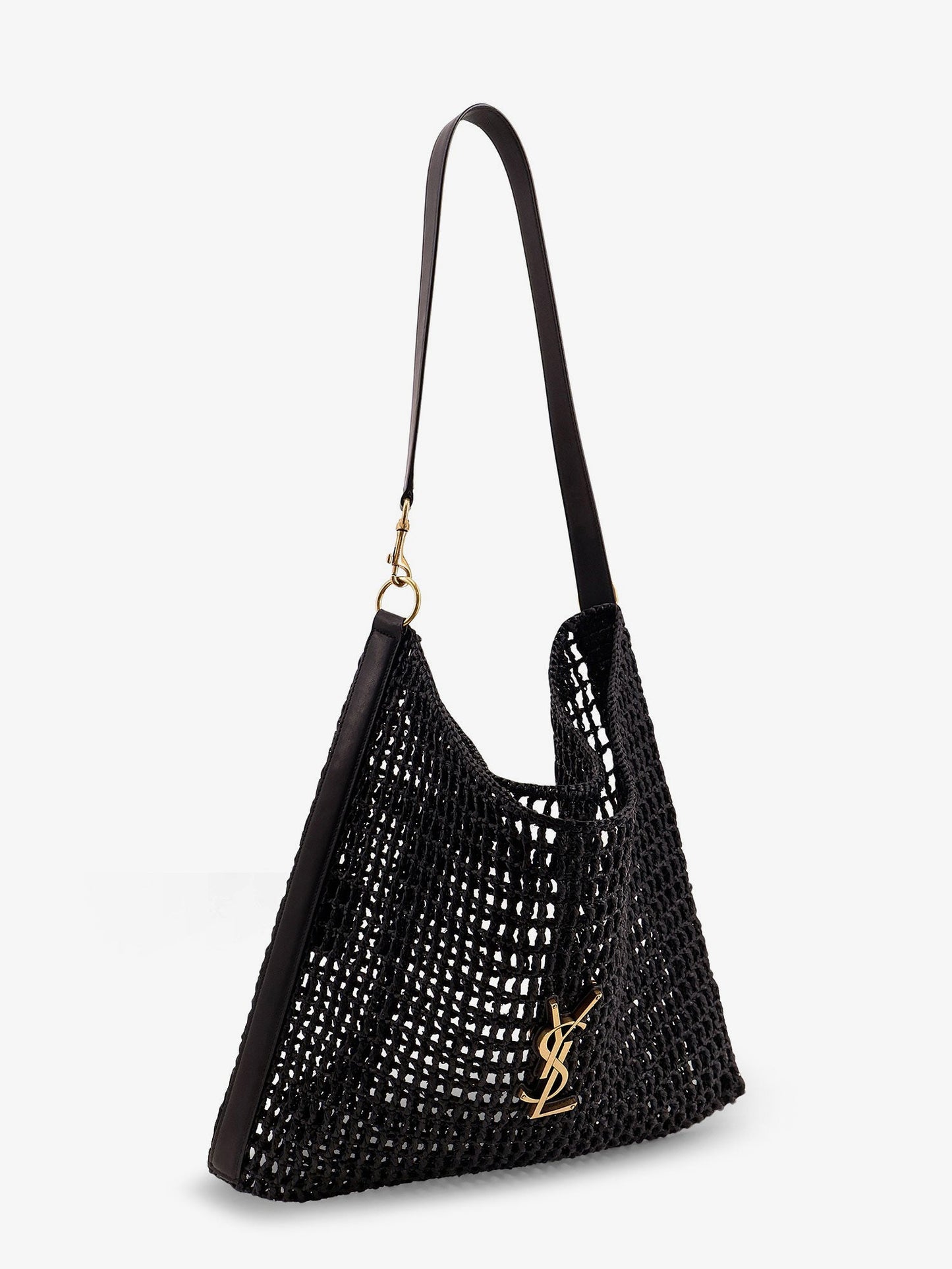 Saint Laurent Raffia Shoulder Bag