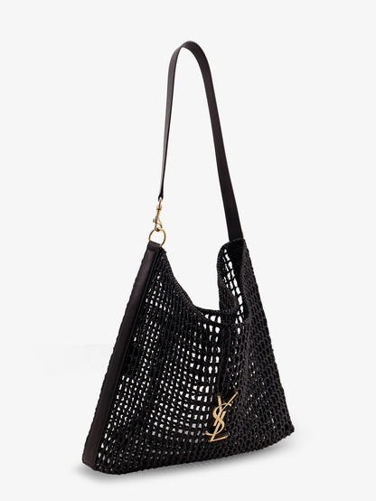 Saint Laurent Raffia Shoulder Bag
