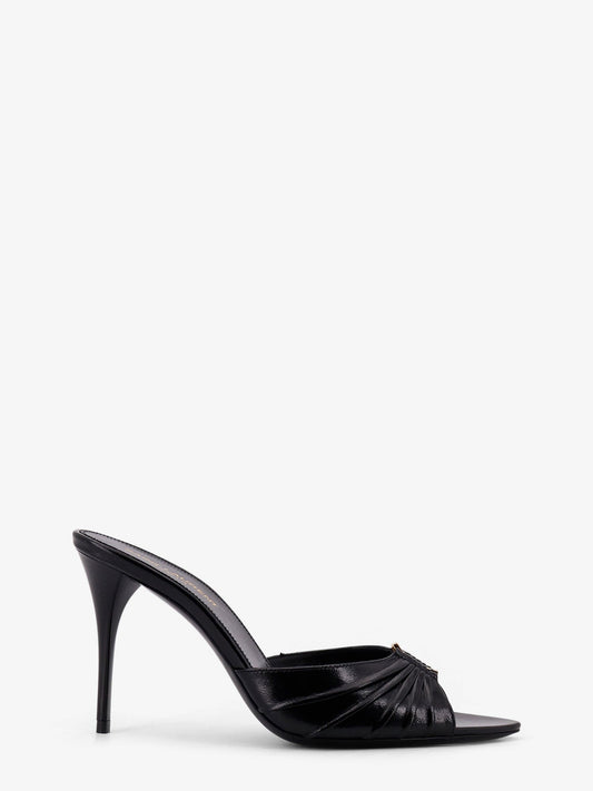 Saint Laurent Babylone 90 Leather Sandals