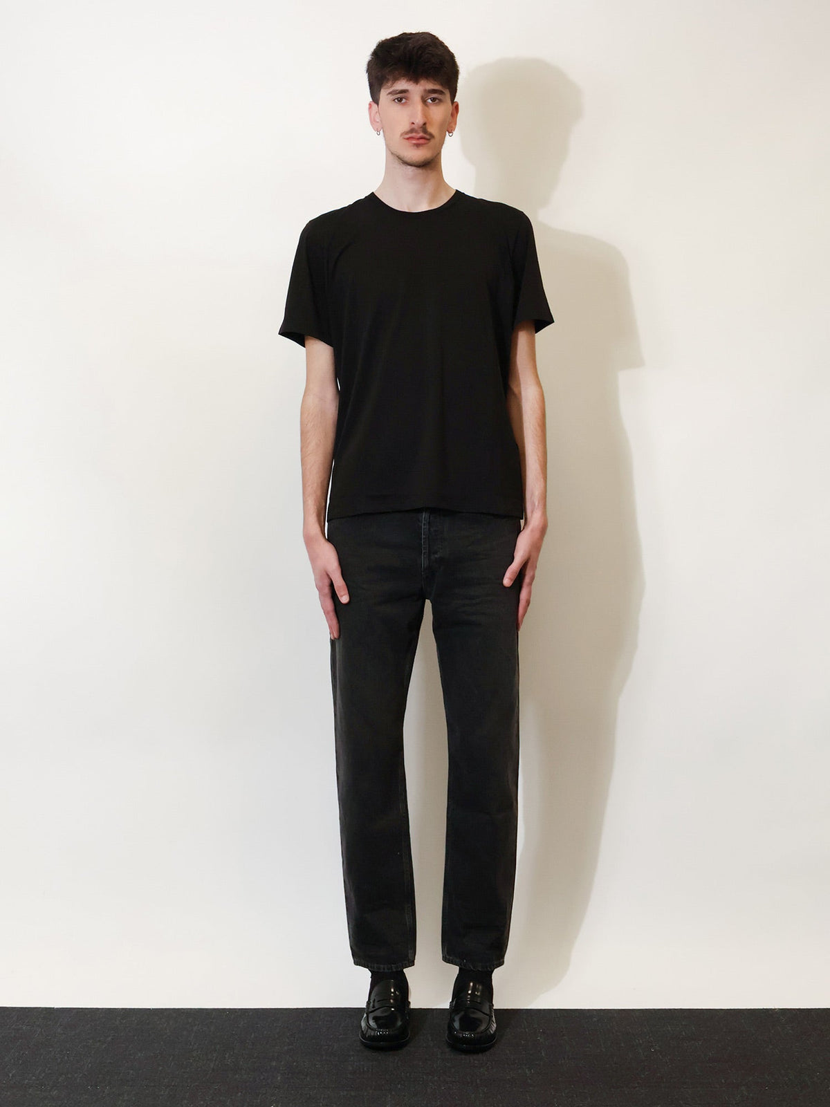 Saint Laurent Cotton T-shirt - Noir