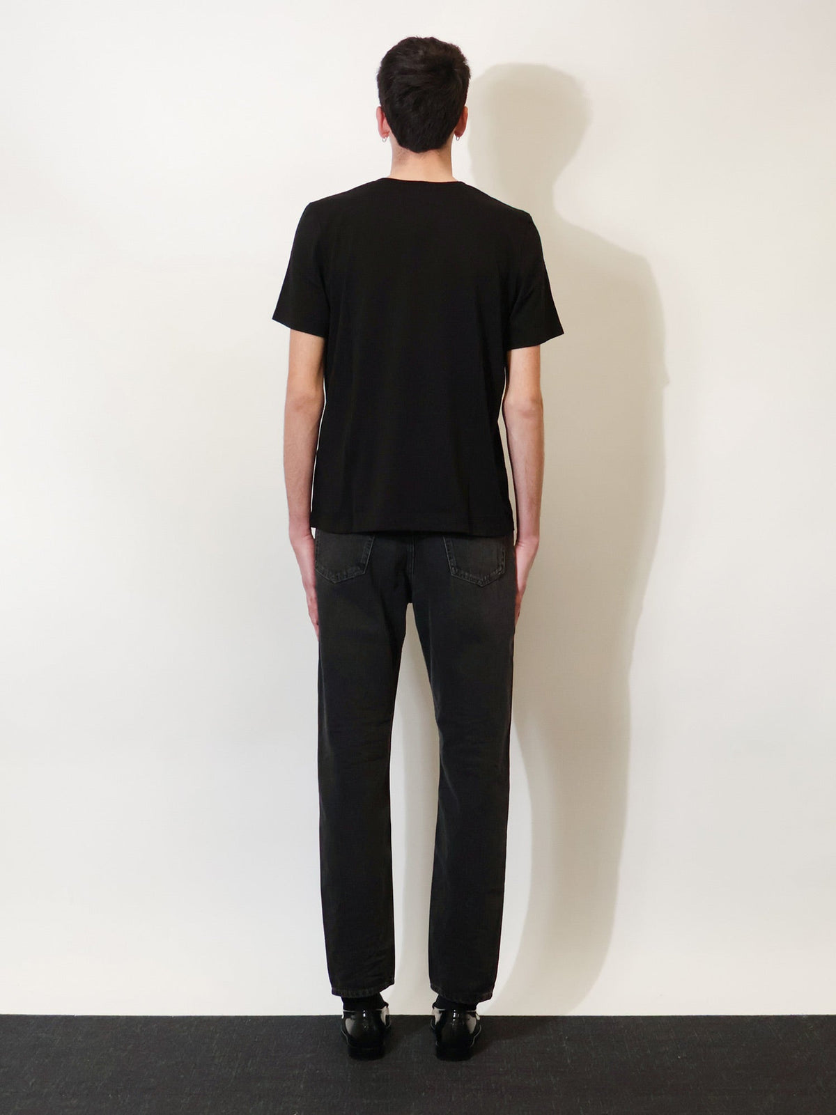 Saint Laurent Cotton T-shirt - Noir