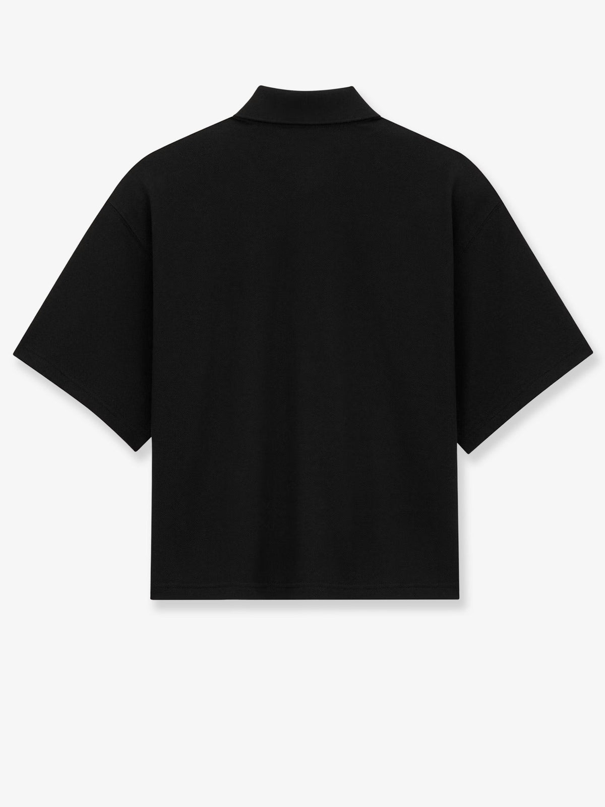 Saint Laurent Cotton blend polo shirt - Noir