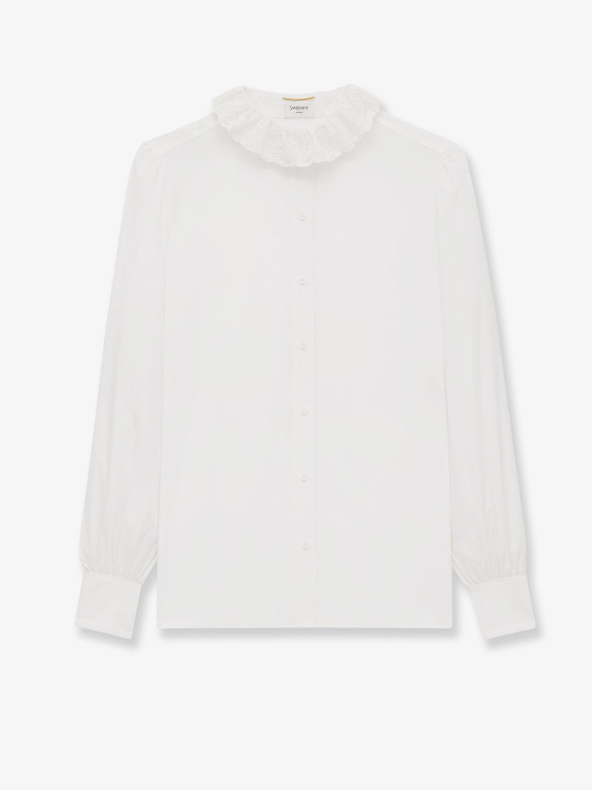 Saint Laurent Certified cotton shirt - Craie