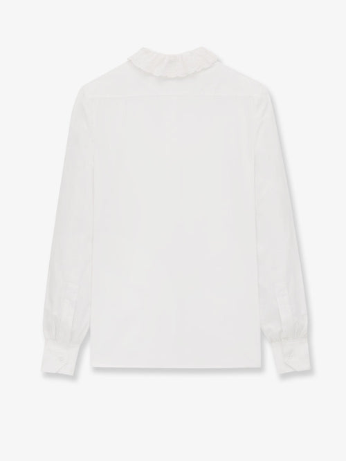 Saint Laurent Certified cotton shirt - Craie
