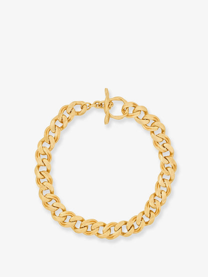 Saint Laurent Metal choker necklace - Or Laiton