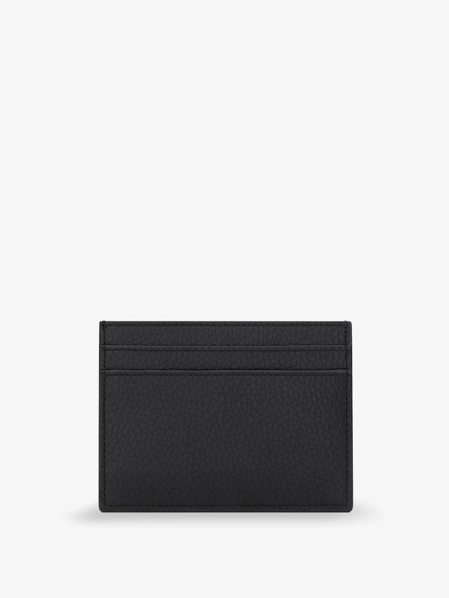 Saint Laurent Tiny Cassandre Textured Leather Card Holder