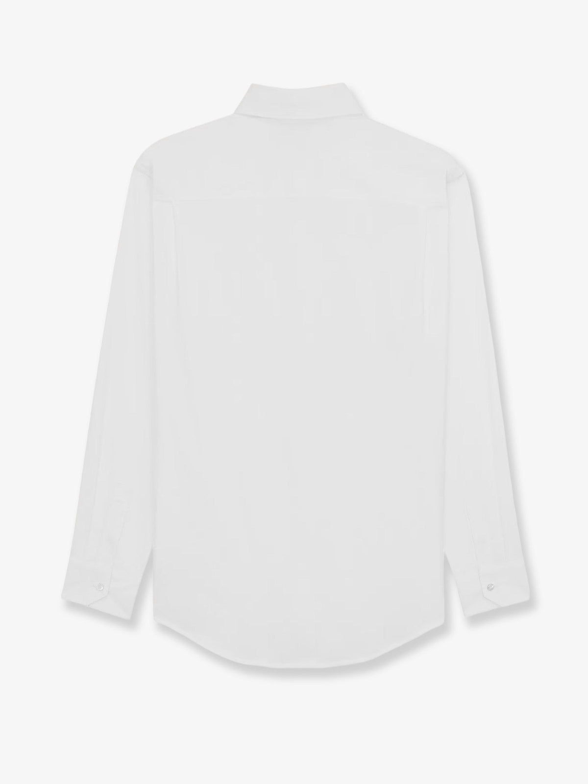 Saint Laurent Cassandre stretch cotton shirt - Blanc