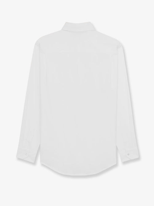 Saint Laurent Cassandre stretch cotton shirt - Blanc