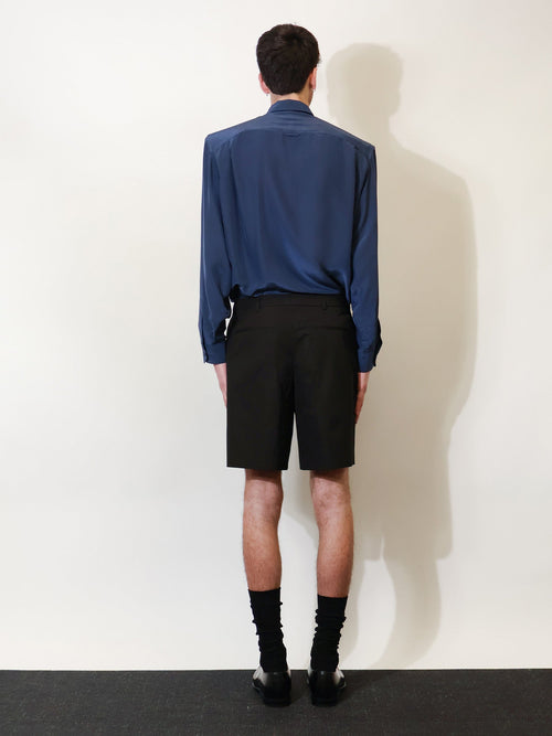 Saint Laurent Certified cotton shorts - Noir