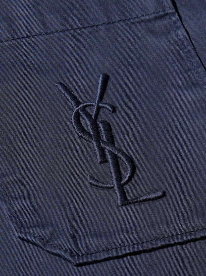 Saint Laurent Cassandre Certified Cotton Overshirt