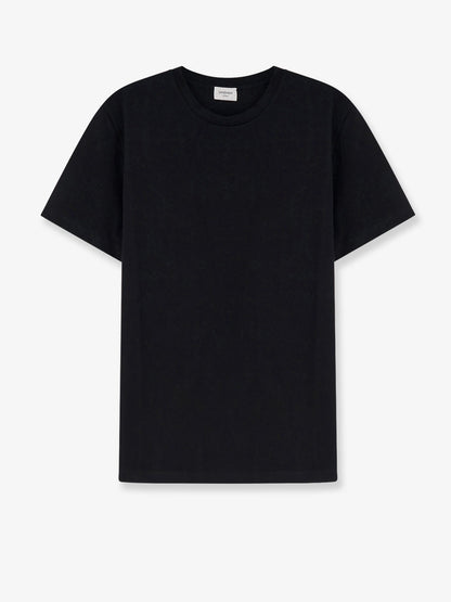 Saint Laurent Certified cotton t-shirt - Noir