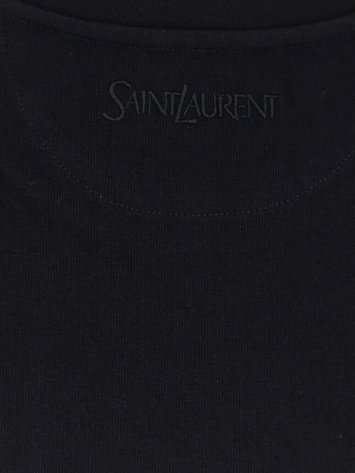 Saint Laurent Certified cotton t-shirt - Noir