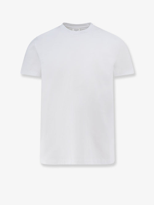 Saint Laurent Certified cotton t-shirt - Biancospino