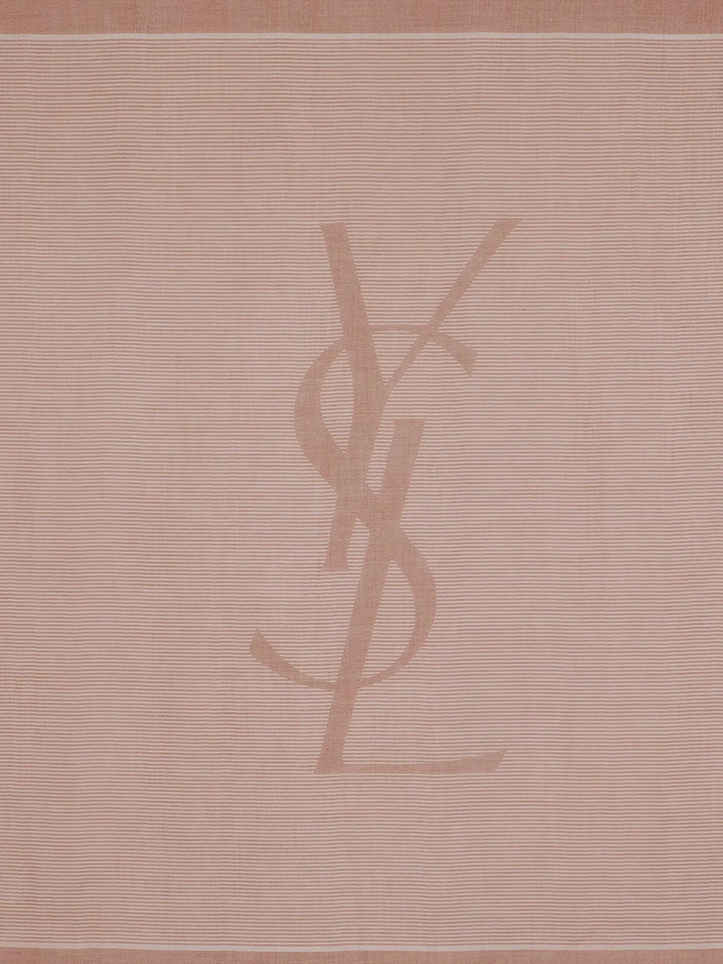 Saint Laurent Cassandre Cashmere And Silk Foulard