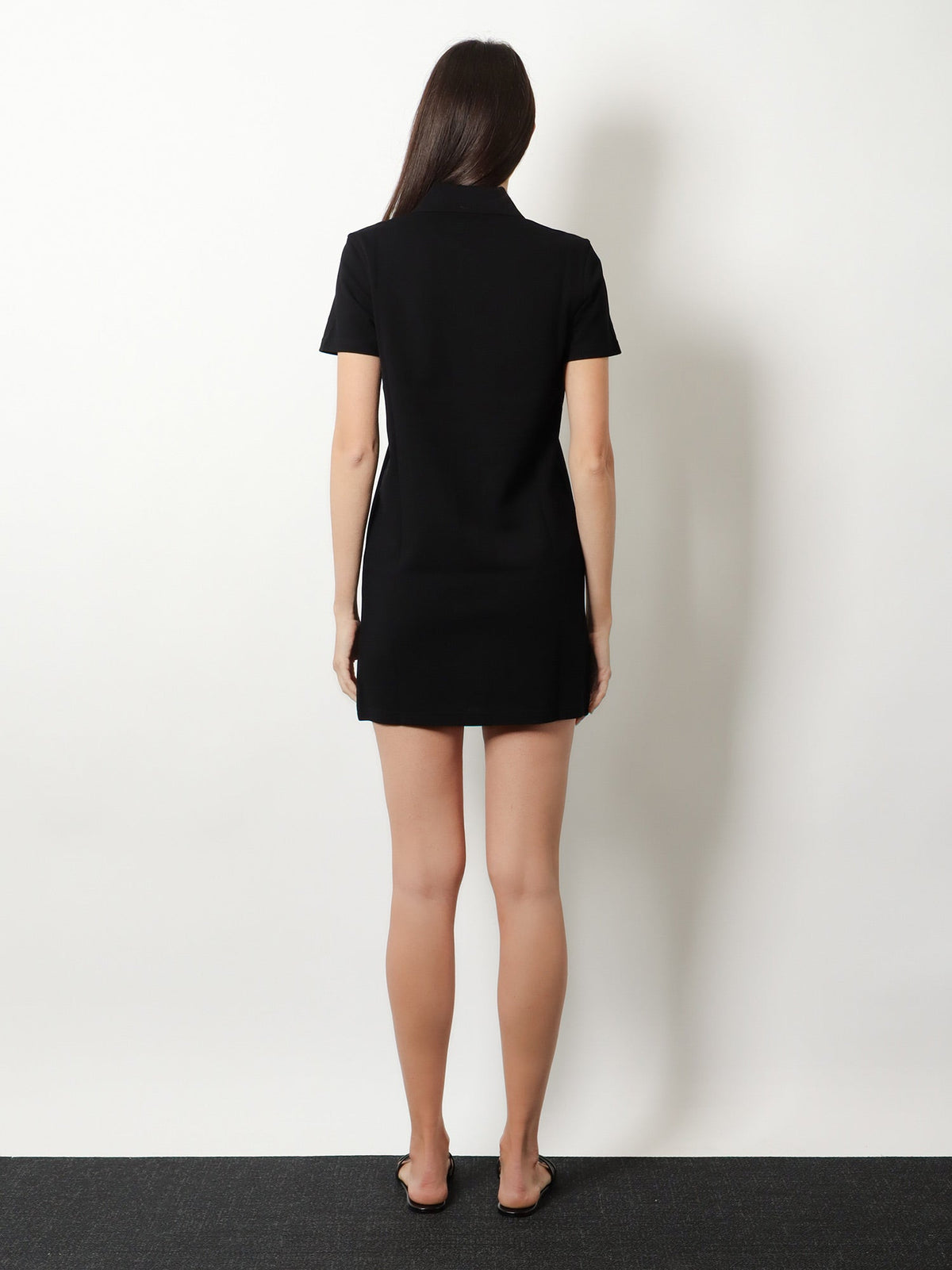 Saint Laurent Cotton short dress - Noir