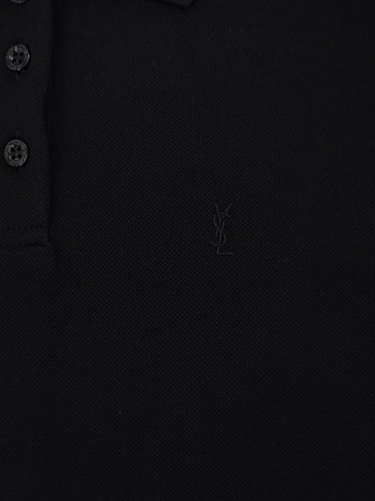 Saint Laurent Cotton Short Dress