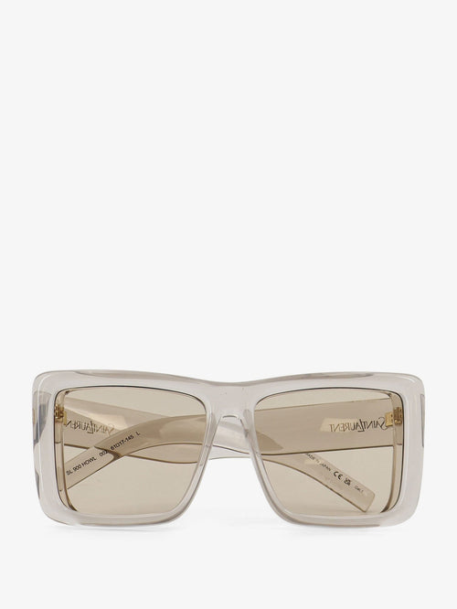 Saint Laurent Acetate sunglasses - Beige Beige Brown