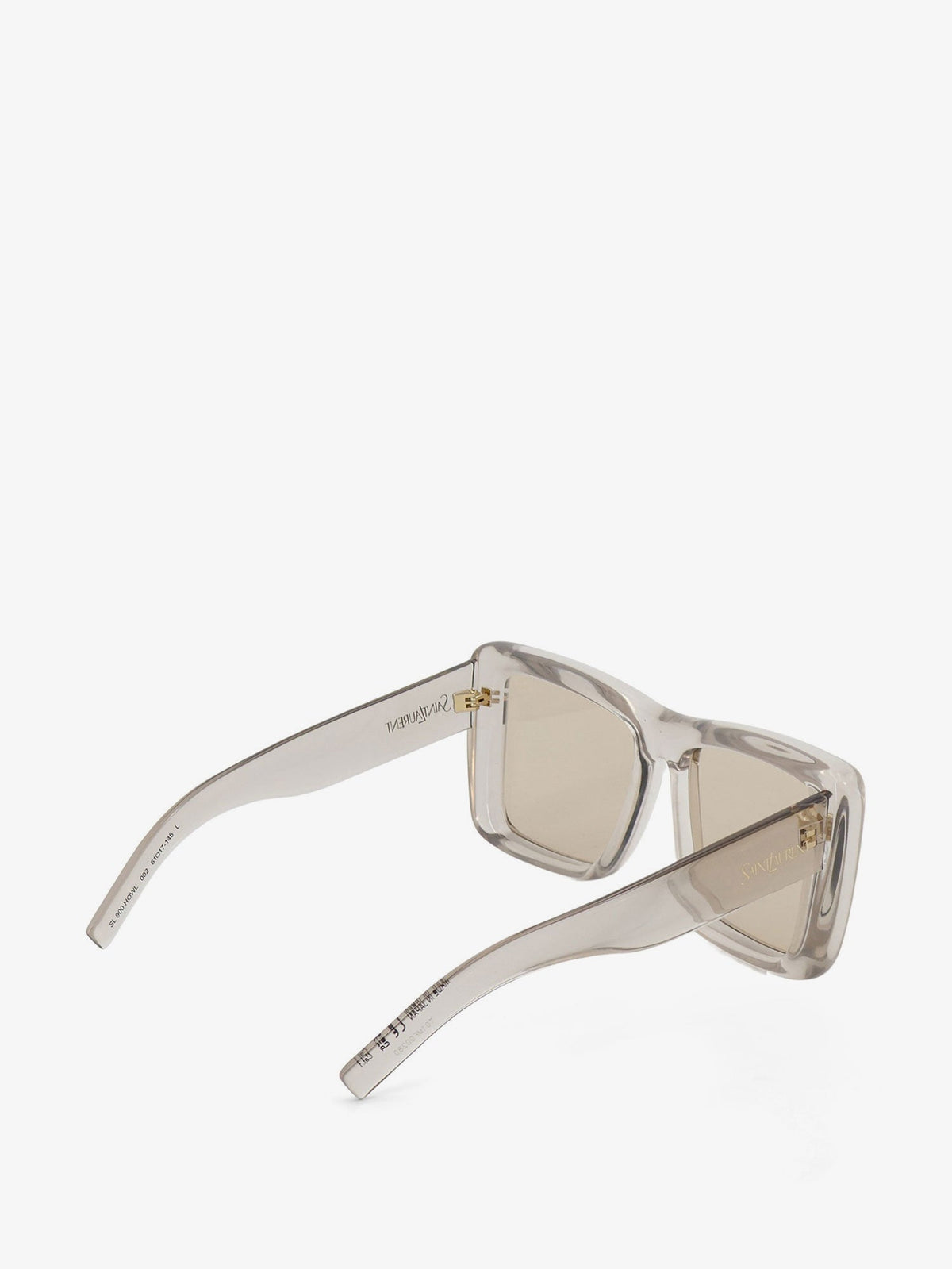 Saint Laurent Acetate sunglasses - Beige Beige Brown