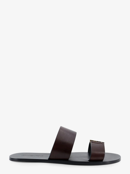 Saint Laurent Babylone Leather Sandals