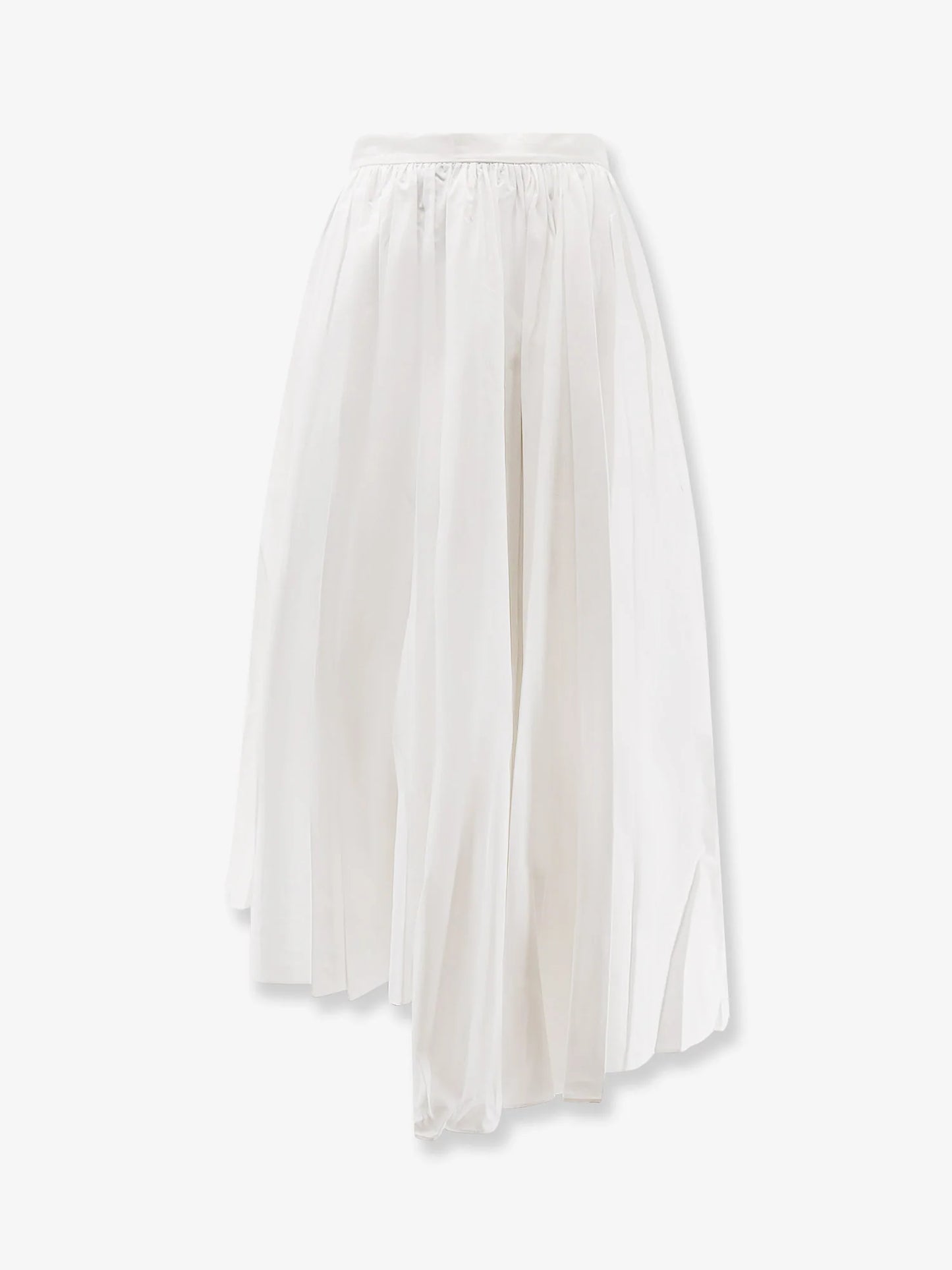 Self Portrait Asymmetrical Cotton Skirt