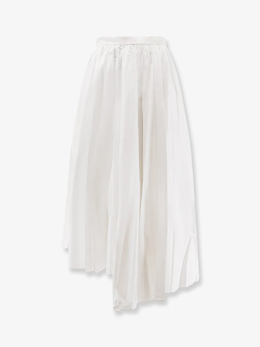Self Portrait Asymmetrical Cotton Skirt