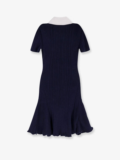 Self Portrait Ribbed Mini Dress