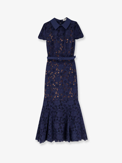 Self Portrait Lace Long Dress