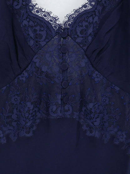 Self Portrait Georgette Maxi Dress