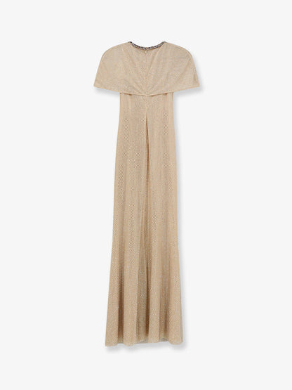 Self Portrait Maxi Dress With Rhinestones