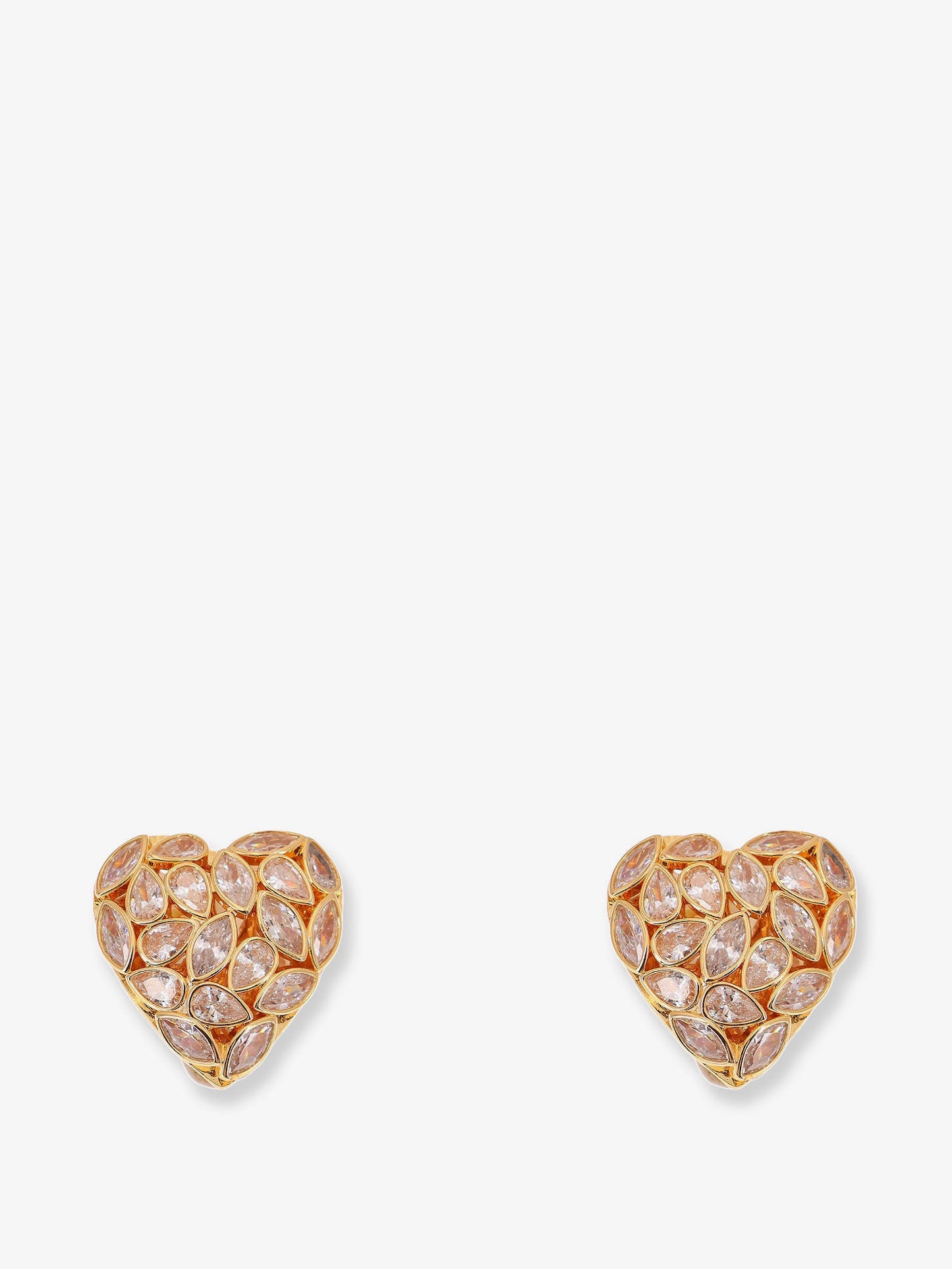 Self Portrait Gold Brass Earrings