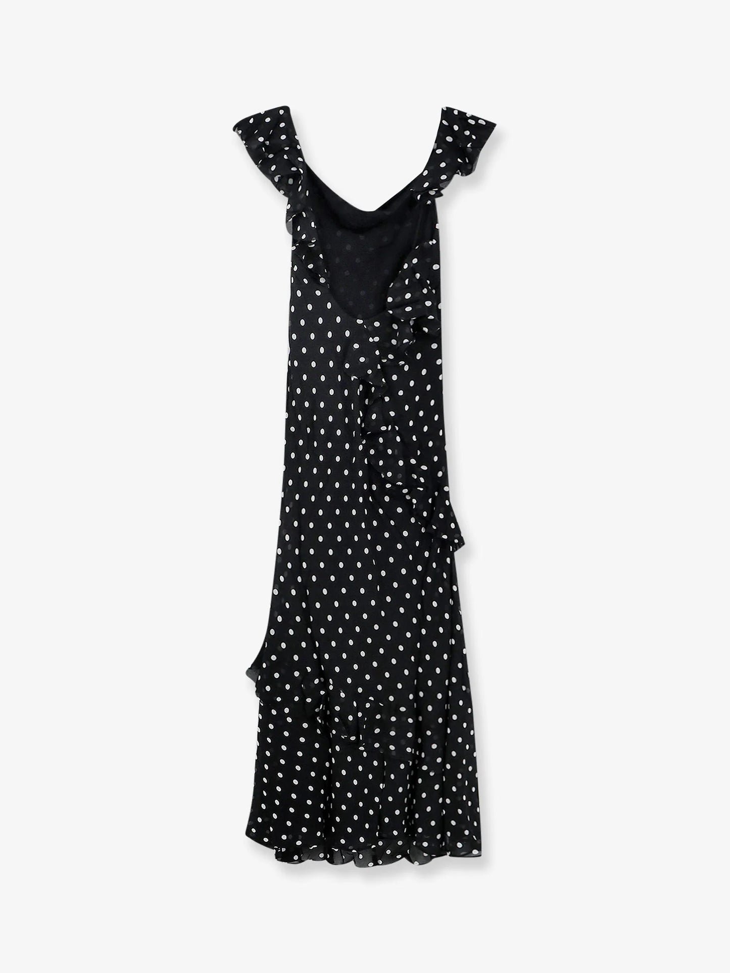 Self Portrait Polka Dots Viscose Dress